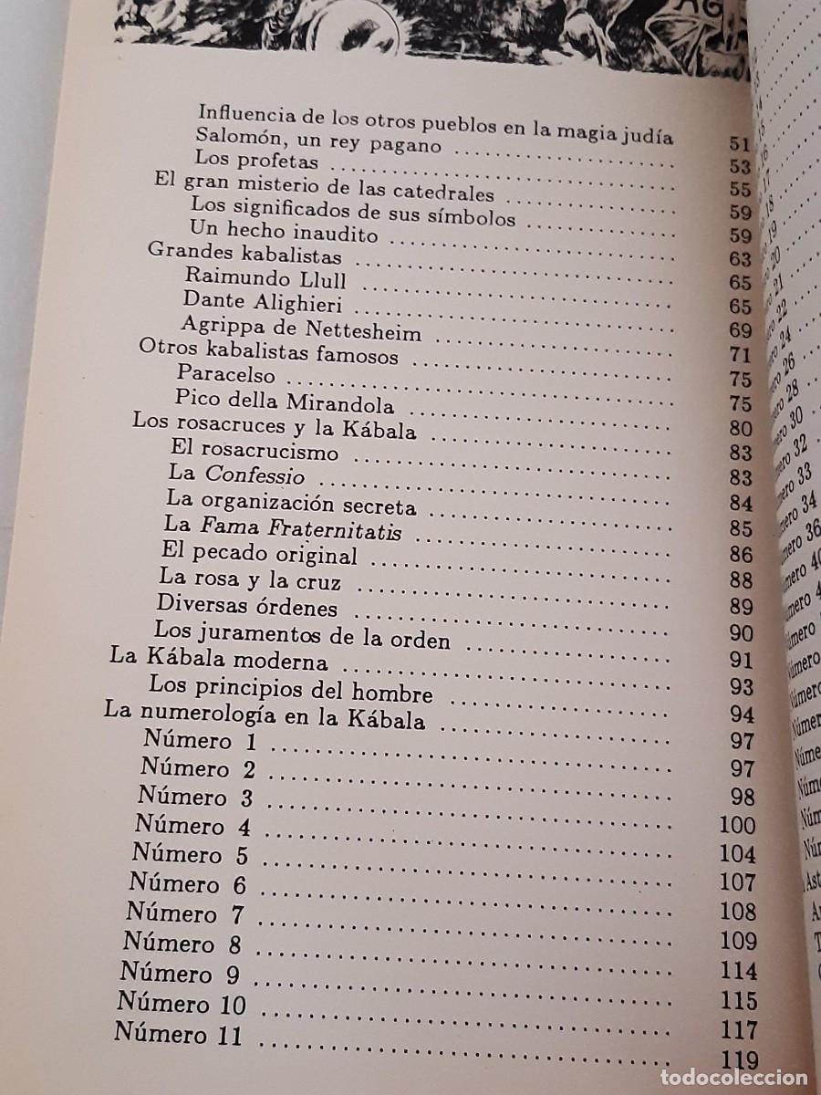 Libros de segunda mano: Pierre Fontaine Los misterios de la Kabala - Foto 6