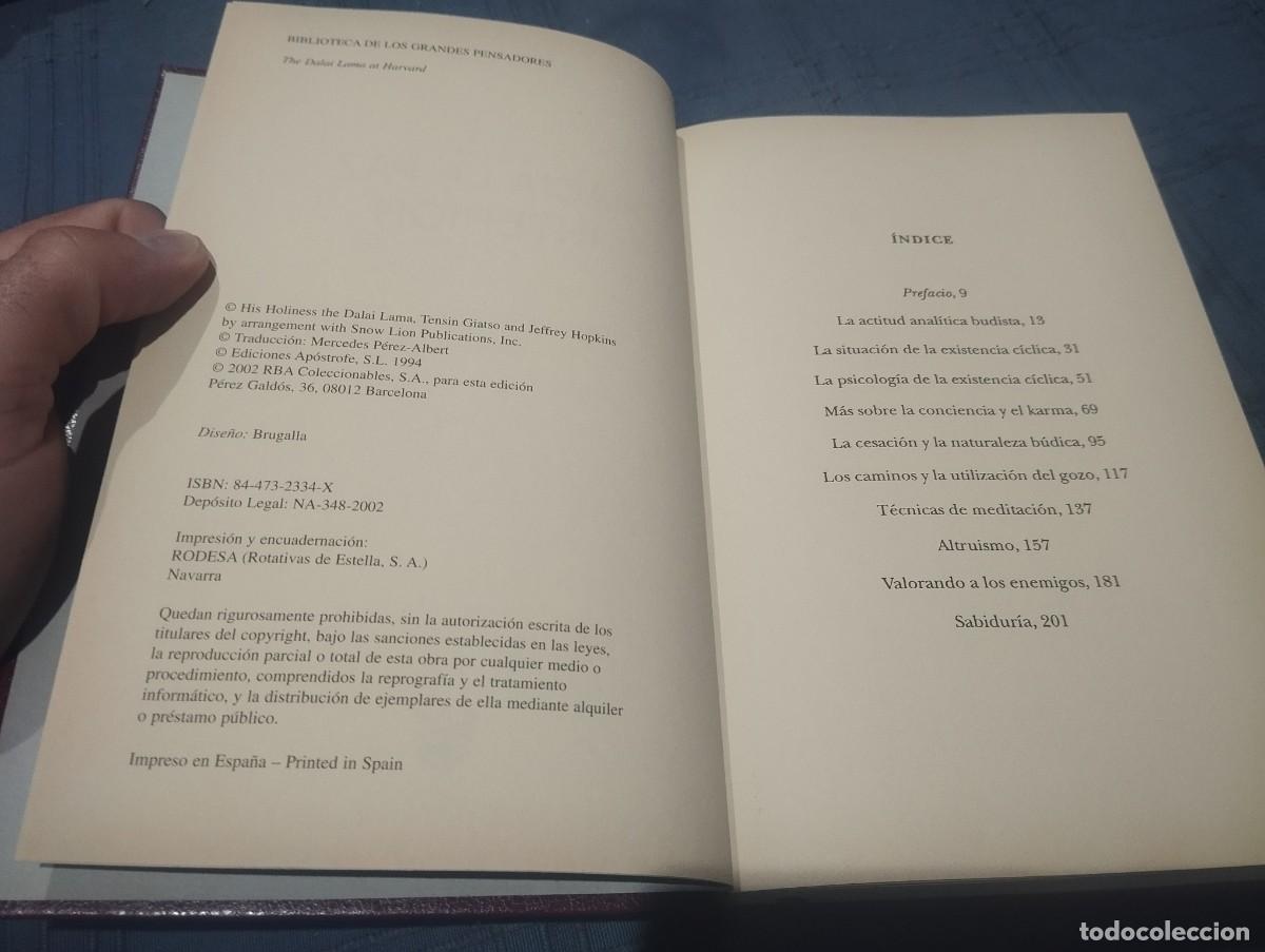 Libros de segunda mano: HACIA LA PAZ INTERIOR / DALAI LAMA / RBA 2002 - Foto 2