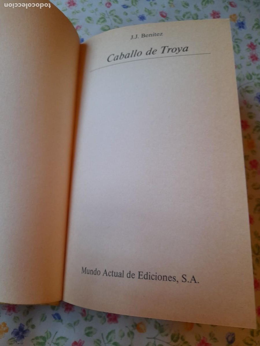 Libros de segunda mano: Caballo de Troya - J.J. Benitez 1984 - Foto 3