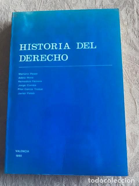 Libros de segunda mano: Historia del Derecho. Mariano Peset et alii. - Foto 1