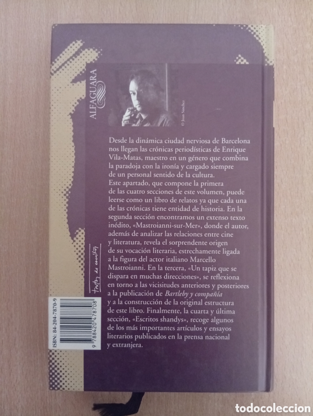 Libros de segunda mano: DESDE LA CIUDAD NERVIOSA. Enrique Vila-Matas - Foto 2