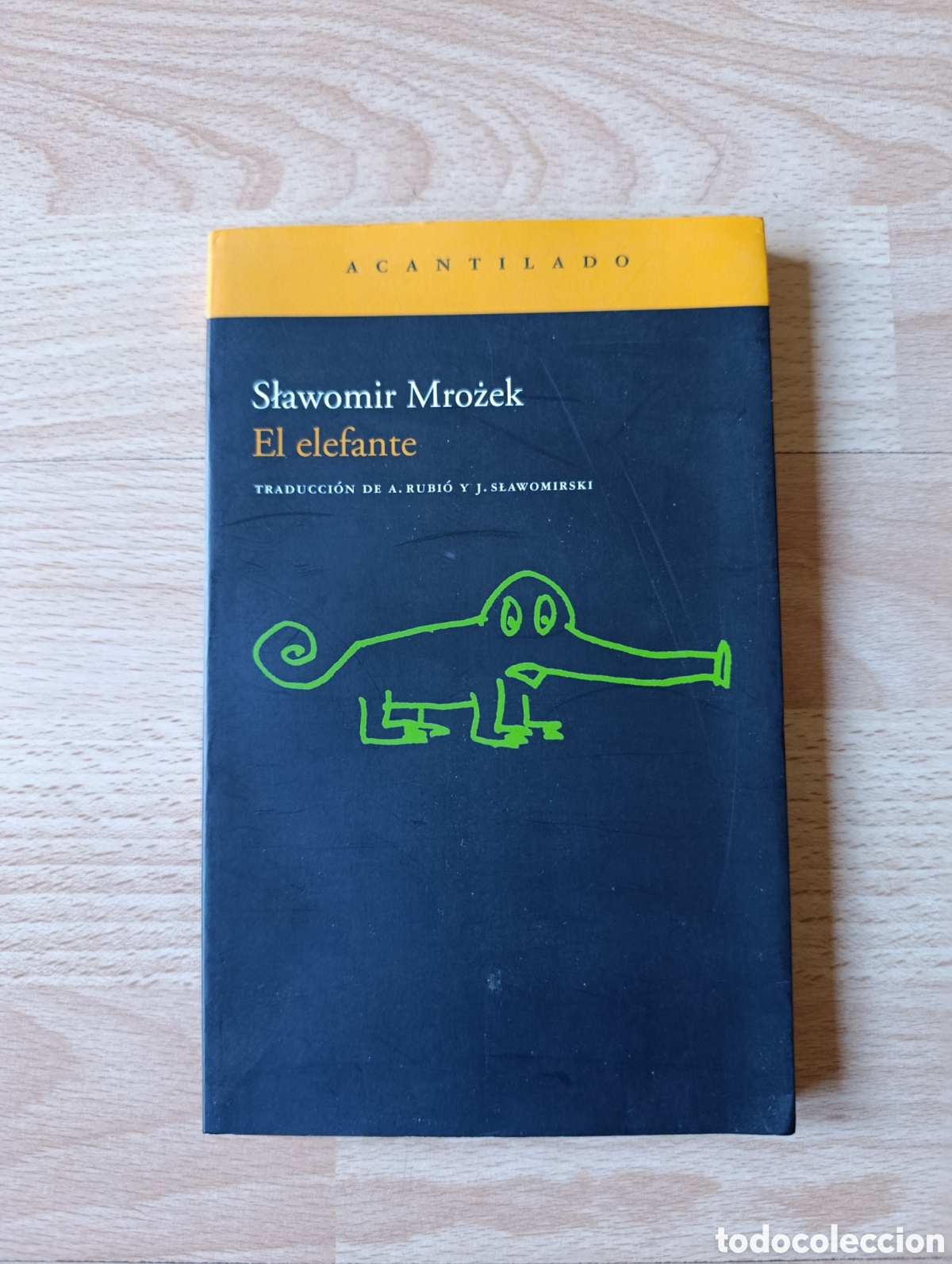 Libros de segunda mano: Slawomir Mrozek. El elefante - Foto 1