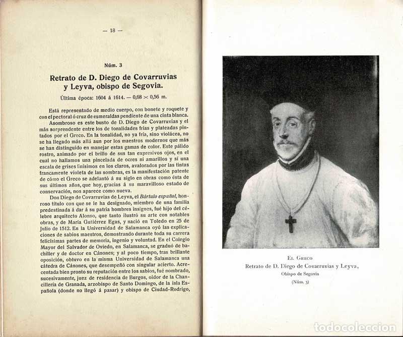 Libros de segunda mano: Cat&aacute;logo del Museo del Greco de Toledo - Foto 2