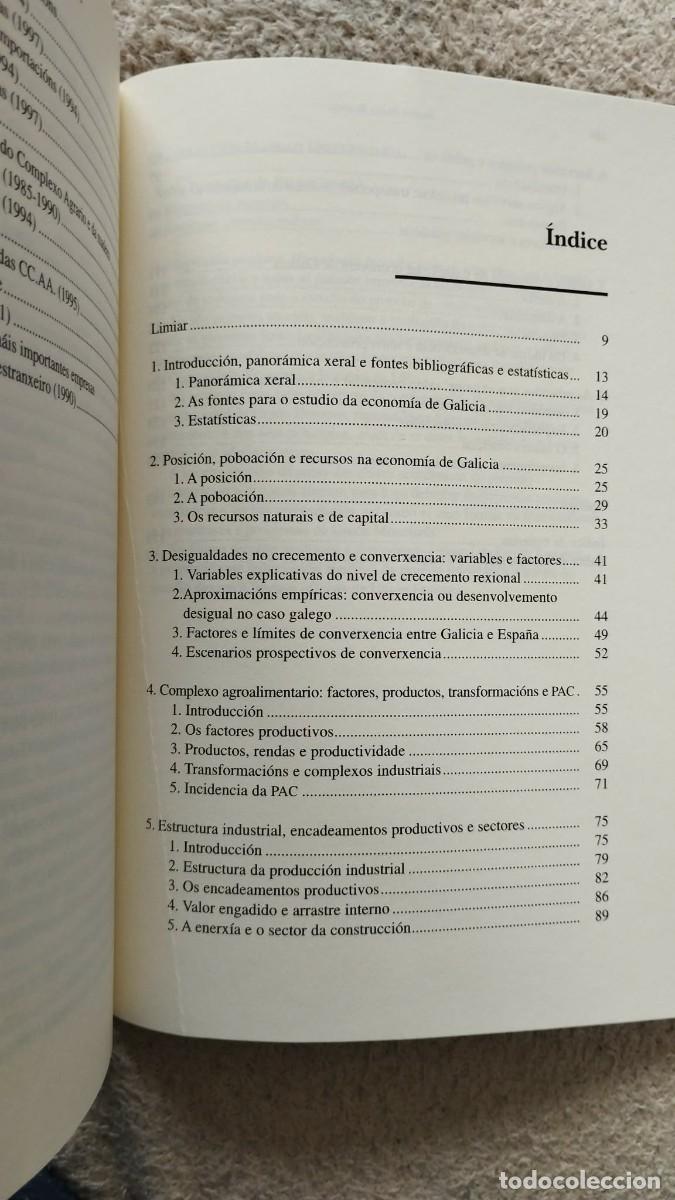 Libros de segunda mano: Econom&iacute;a de Galicia, de Albino Prada Blanco - Foto 2