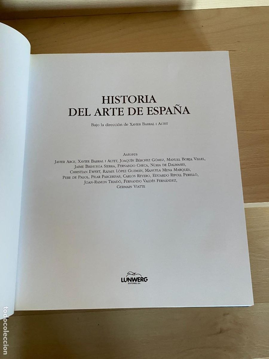 Libros de segunda mano: Historia del arte de Espa&ntilde;a, Lunwerg,1996 - Foto 5