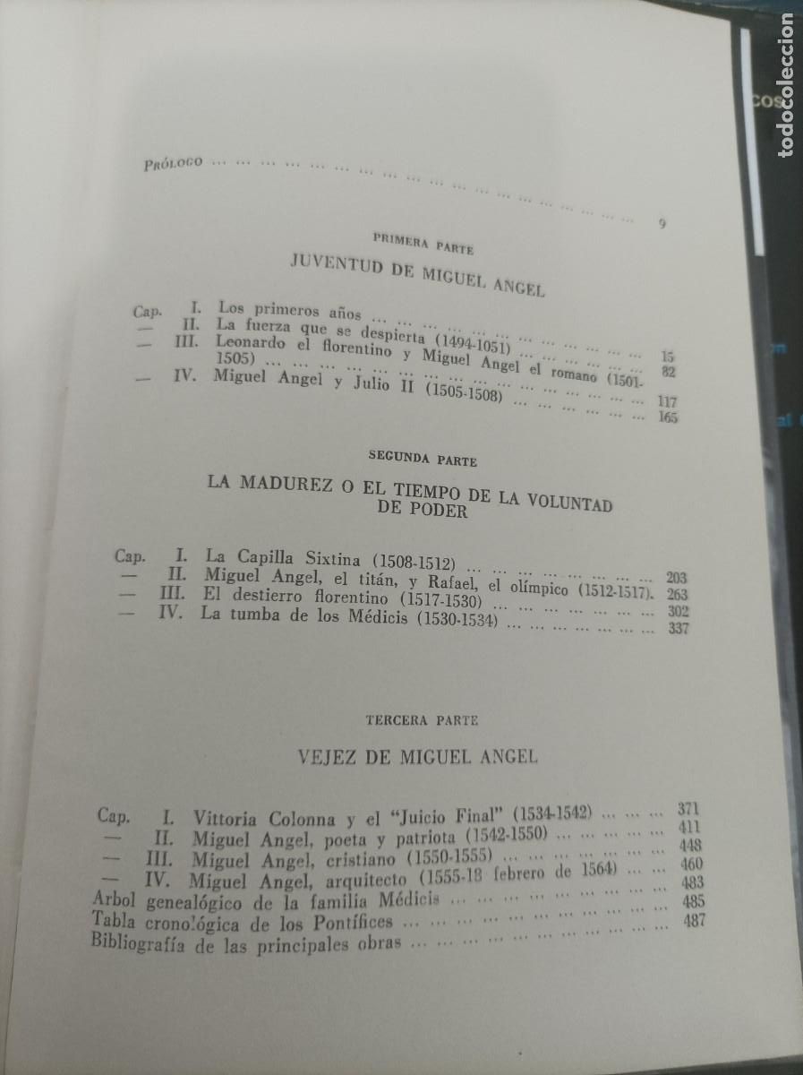 Libros de segunda mano: MIGUEL ANGEL O LA VOLUNTAD DE PODER,FRED BERENCE, EDICIONES CASTILLA,1976,489 P&Aacute;G. - Foto 10