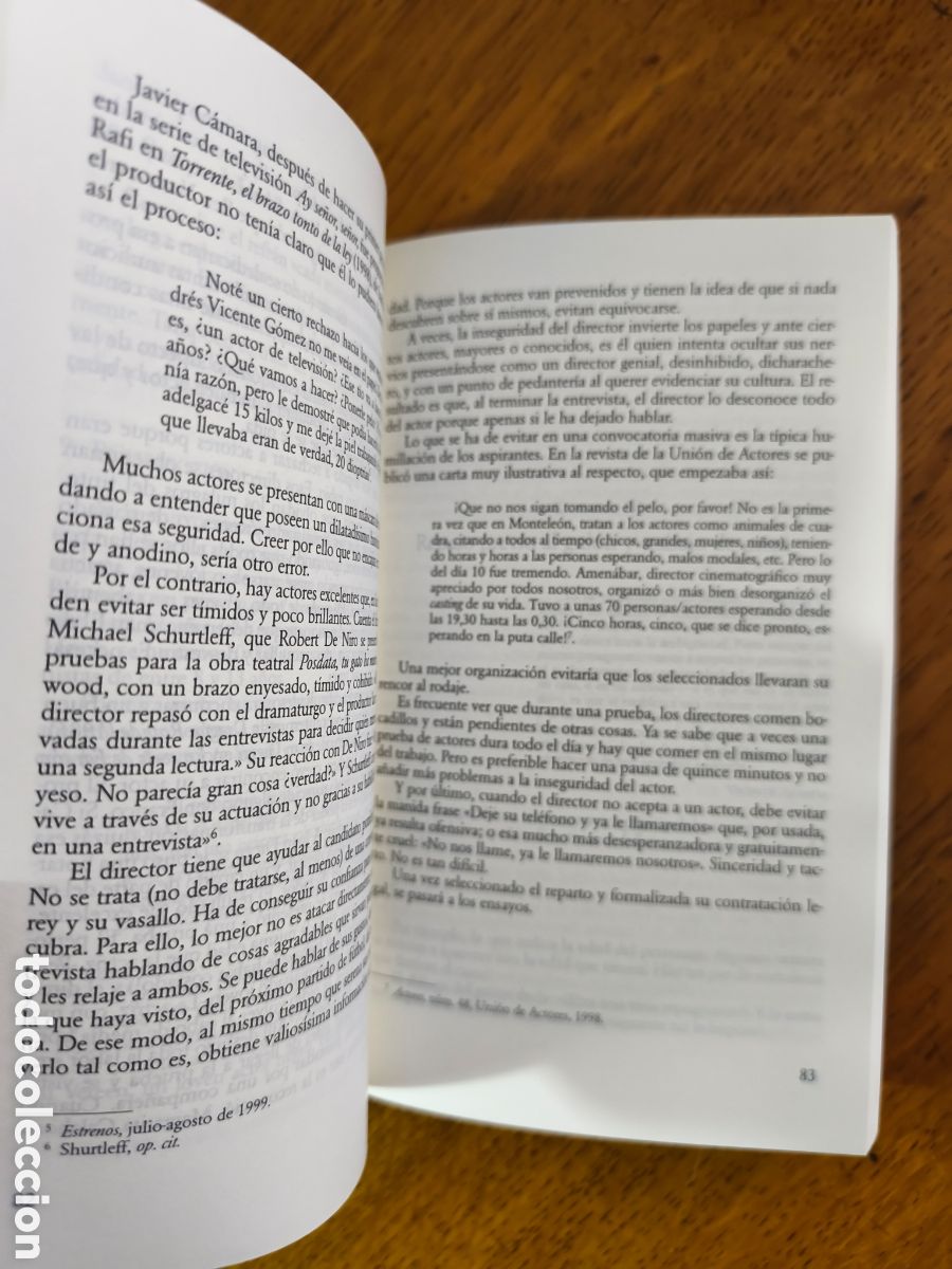 Libros de segunda mano: La direcci&oacute;n de actores en cine - Foto 3