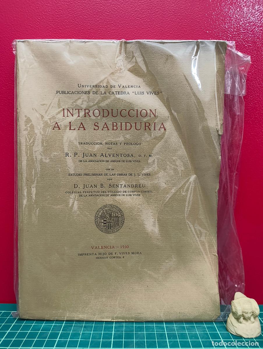 Libros de segunda mano: Introducci&oacute;n a la sabidur&iacute;a &ndash; Juan Luis Vives - Foto 1
