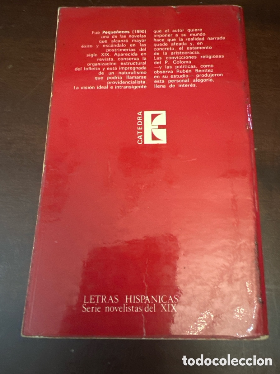 Libros de segunda mano: LUIS COLOMA. PEQUE&Ntilde;ECES. EDICIONES CATEDRA. 1975 - Foto 6