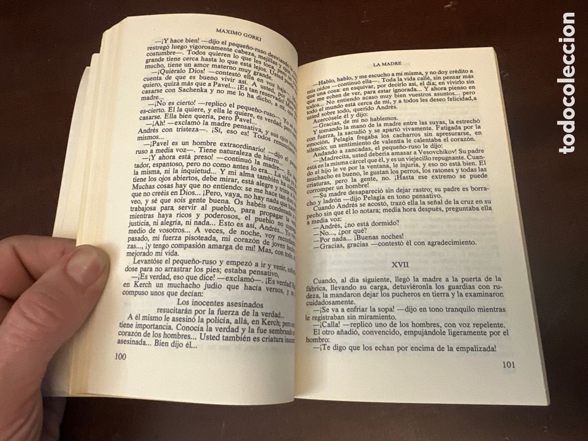 Libros de segunda mano: LA MADRE - MAXIMO GORKI - CL&Aacute;SICOS FRAILE - Foto 5