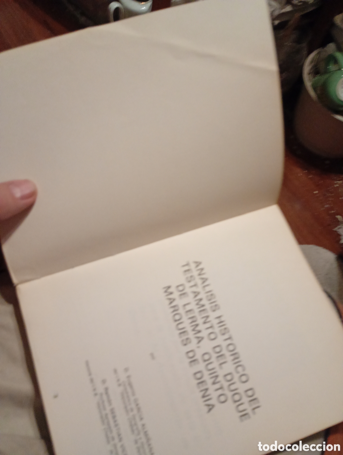 Libros de segunda mano: AN&Aacute;LISIS HIST&Oacute;RICO DEL TESTAMENTO DEL DUQUE DE LERMA V MARQU&Eacute;S DE DENIA - Foto 3