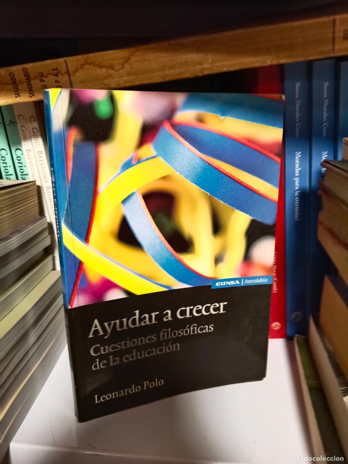 Libros de segunda mano: AYUDAR A CRECER POLO BARRENA, LEONARDO - Foto 1
