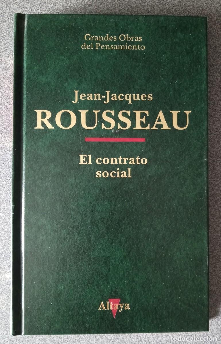 Libros de segunda mano: El Contrato Social Jean Jacques Rousseau - Foto 1