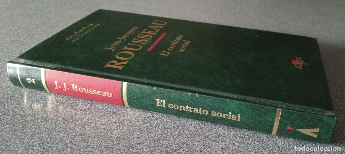 Libros de segunda mano: El Contrato Social Jean Jacques Rousseau - Foto 2