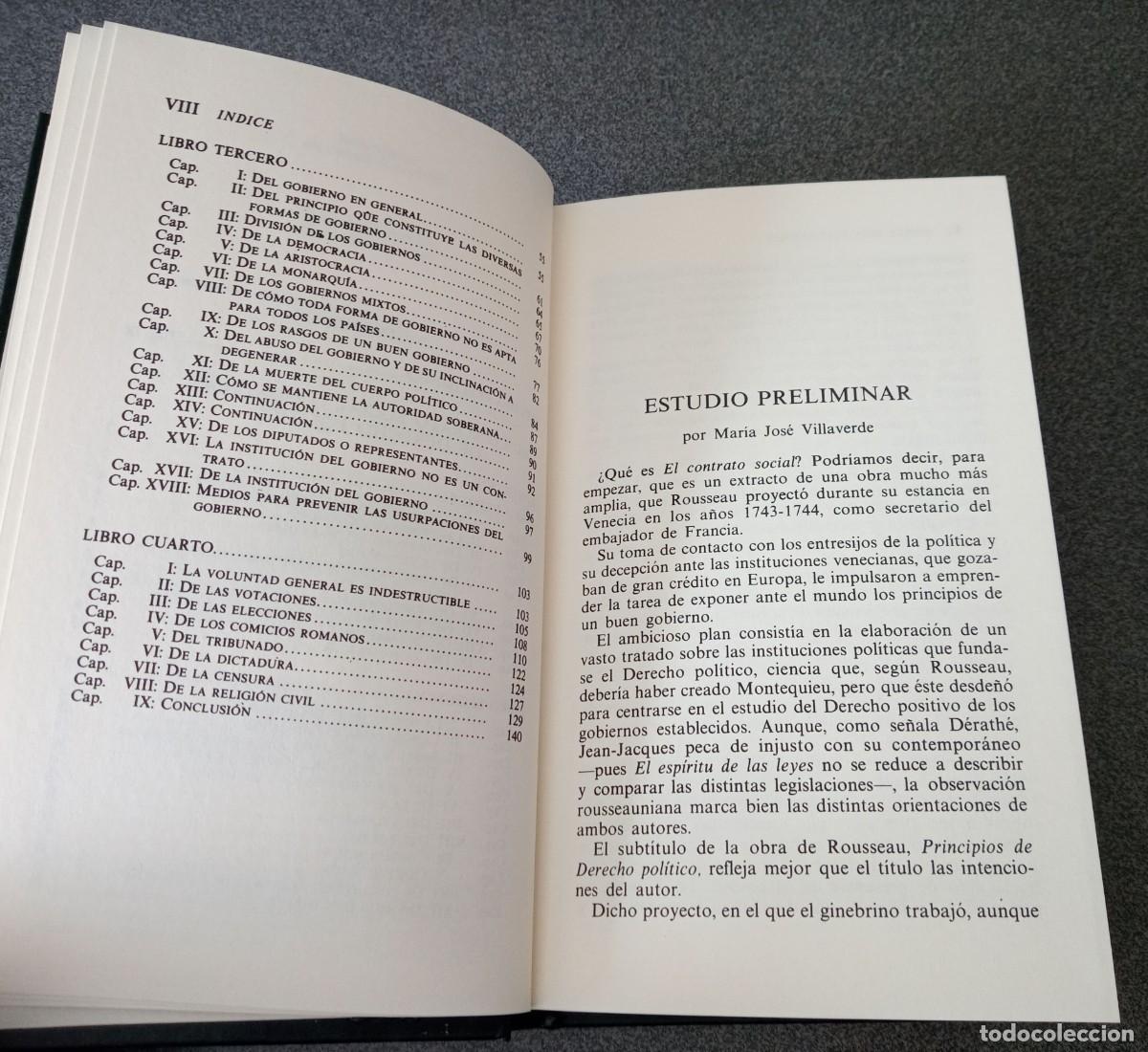 Libros de segunda mano: El Contrato Social Jean Jacques Rousseau - Foto 5