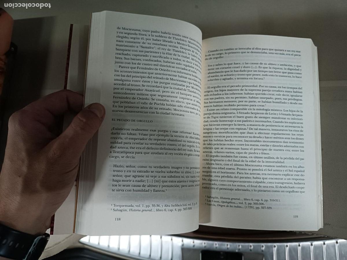Libros de segunda mano: Moctezuma. Apogeo y ca&iacute;da del imperio azteca - Michel Graulich - Foto 5