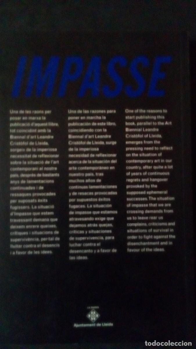 Libros de segunda mano: IMPASSE - GL&Ograve;RIA PICAZO - AJUNTAMENT DE LLEIDA - 1997 / - Foto 2