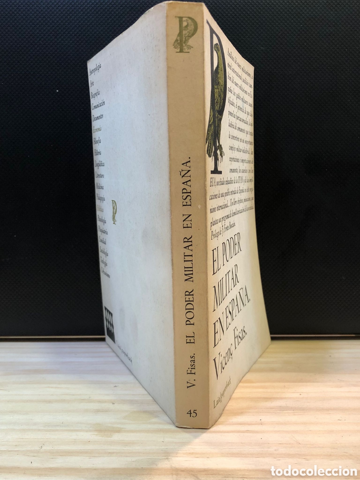 Libros de segunda mano: El poder militar en Espa&ntilde;a - Vicen&ccedil; Fisas - Foto 2