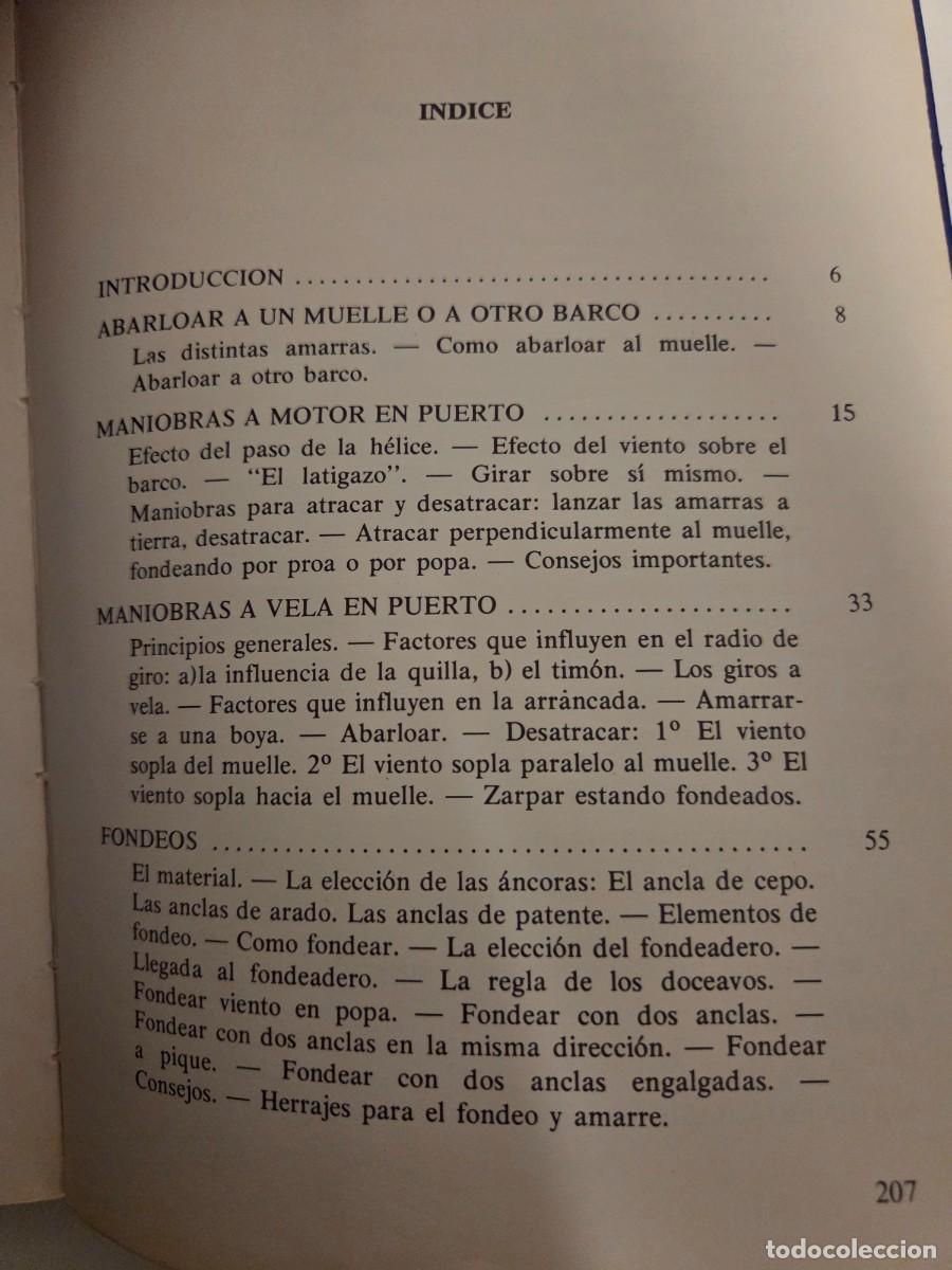 Libros de segunda mano: Manual de maniobra. Eric Tabarly - Foto 6