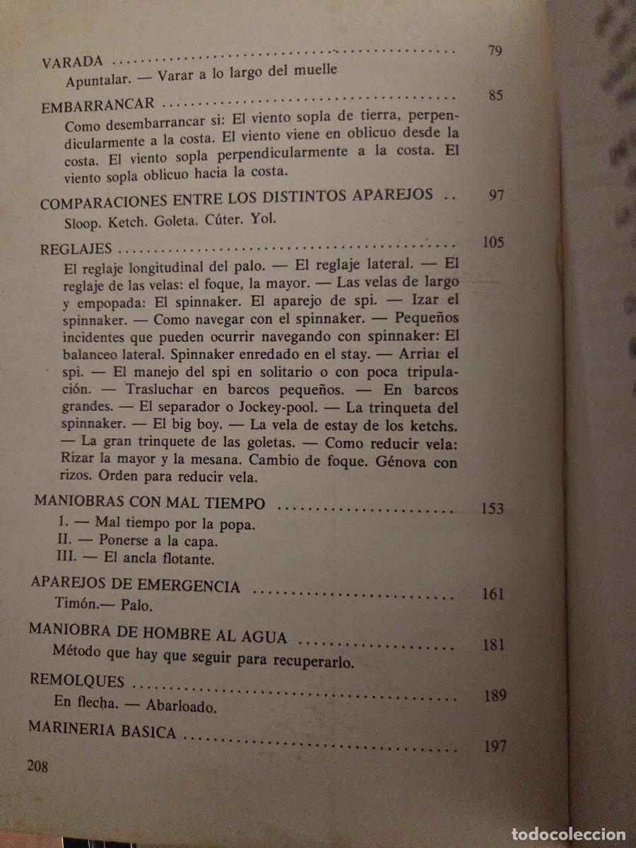 Libros de segunda mano: Manual de maniobra. Eric Tabarly - Foto 7