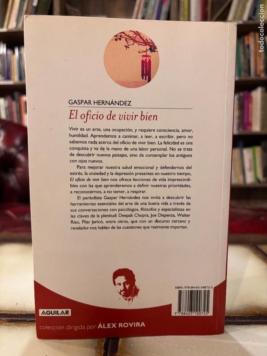 Libros de segunda mano: El oficio de vivir bien. Gaspar Hern&aacute;ndez. - Foto 2