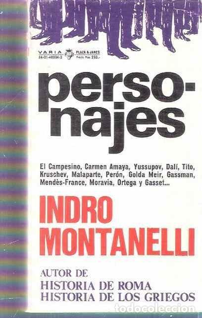 Libros de segunda mano: Personajes - Montanelli, Indro - Foto 1
