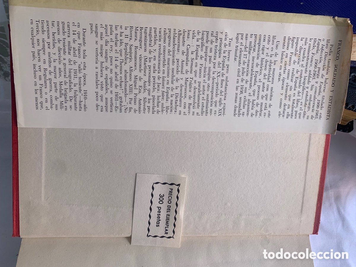 Libros de segunda mano: Franco soldado y estadista Claude Martin - Foto 4