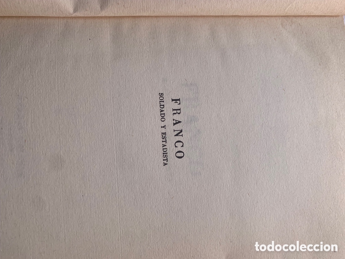 Libros de segunda mano: Franco soldado y estadista Claude Martin - Foto 5