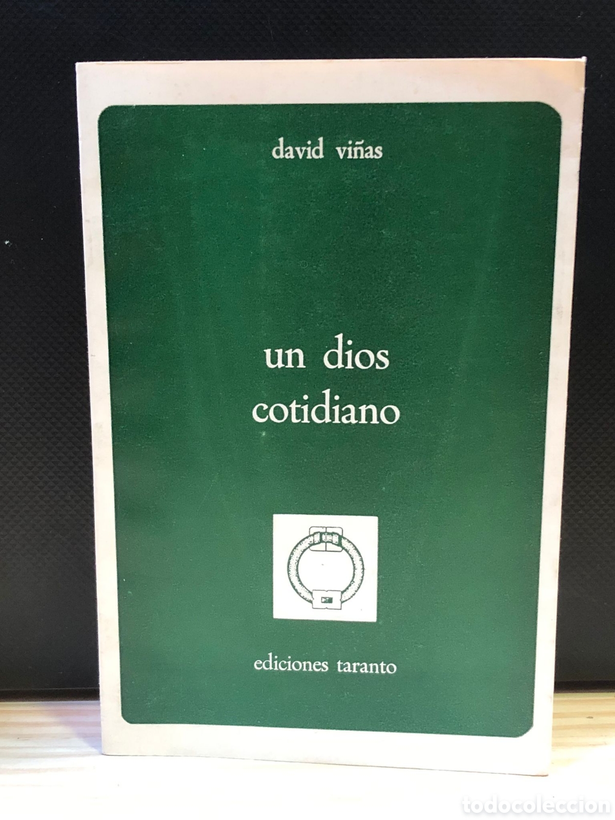Libros de segunda mano: Un dios cotidiano - David Vi&ntilde;as - Foto 1