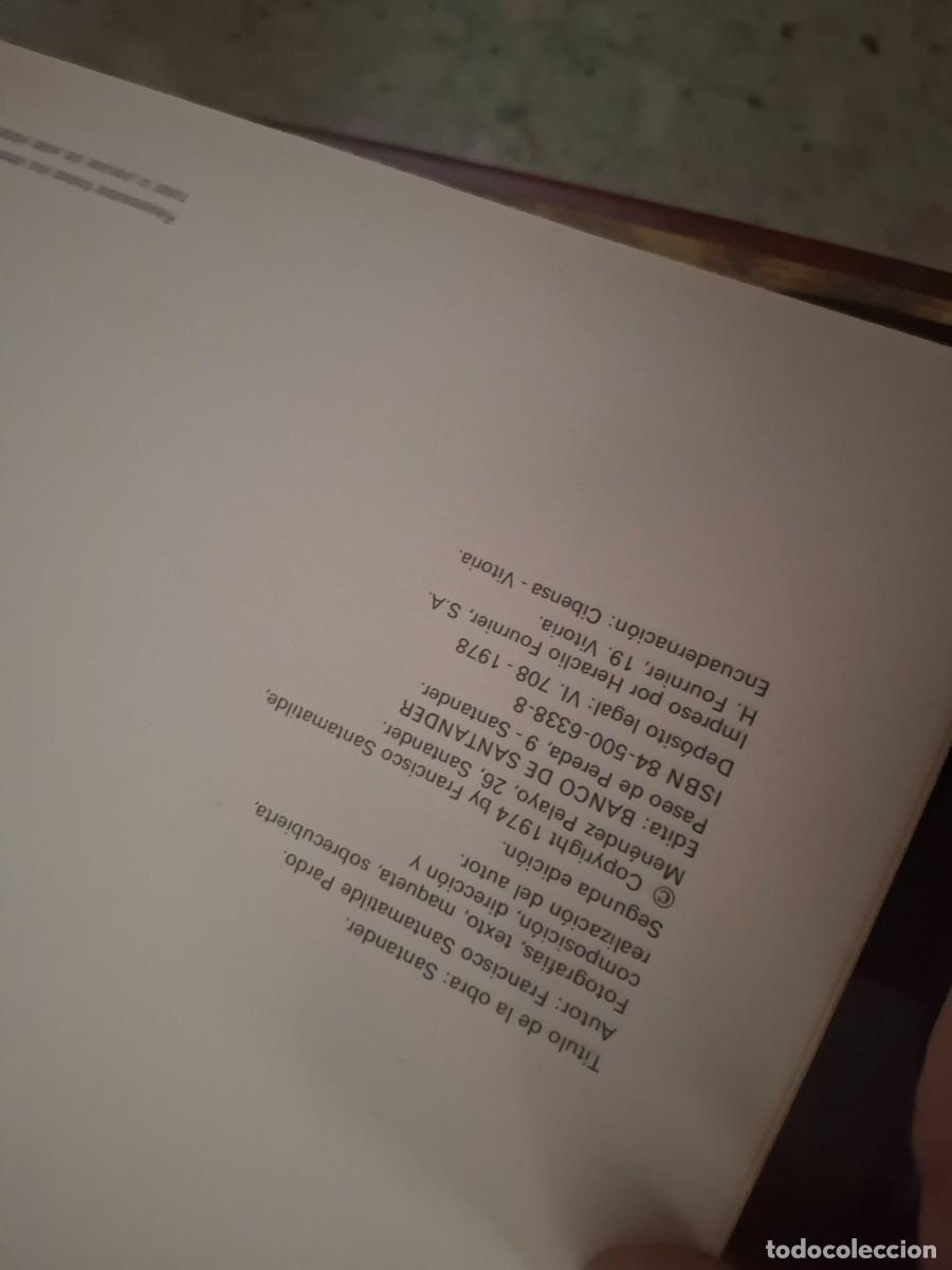 Libros de segunda mano: Antiguo libro Santander fotograf&iacute;a Francisco Santamatilde - Foto 3