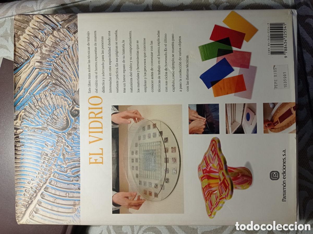 Libros de segunda mano: EL VIDRIO. T&Eacute;CNICAS DE TRABAJO DE HORNO. - Foto 7