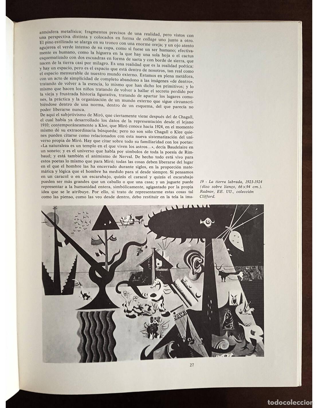 Libros de segunda mano: JOAN MIR&Oacute;. BUCCI, Mario. Ediciones Nauta. 1970. - Foto 4