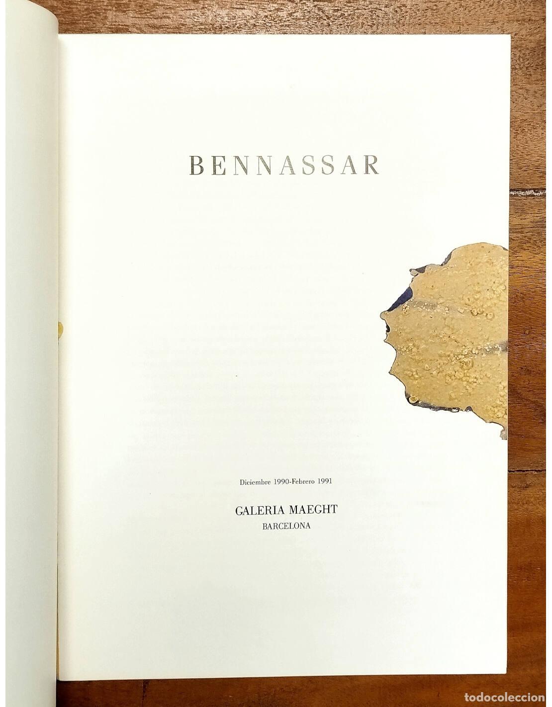 Libros de segunda mano: BENNASSAR. BENNASSAR. Galer&iacute;a Maeght. 1991. - Foto 2