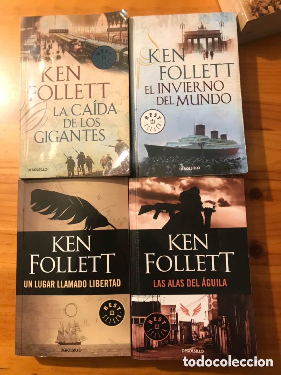 Libros de segunda mano: 5 libros Ken Follett / ed. De bolsillo - Foto 2