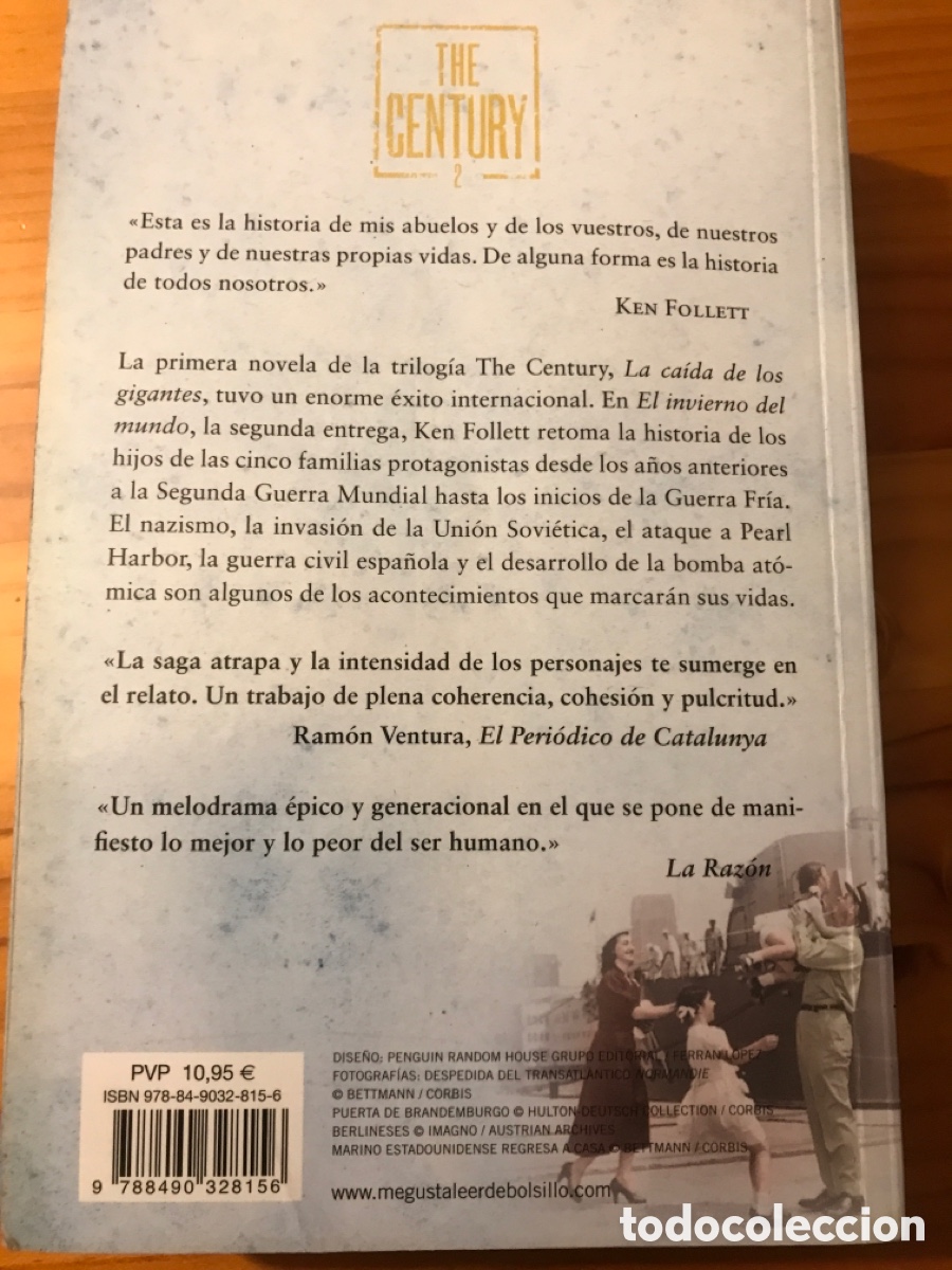 Libros de segunda mano: 5 libros Ken Follett / ed. De bolsillo - Foto 5