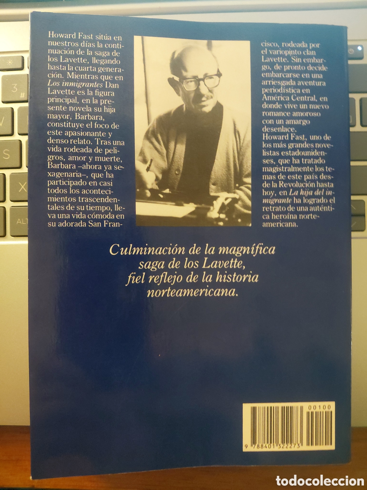 Libros de segunda mano: La hija del inmigrante, Howard Fast - Foto 2