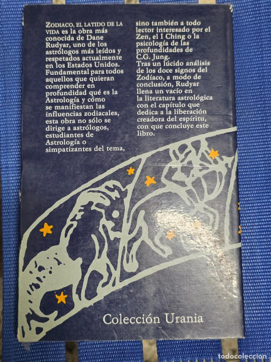 Libros de segunda mano: Zodiaco (El Latido De La Vida) Dane Rudyar - OBELISCO 1982 - Foto 6