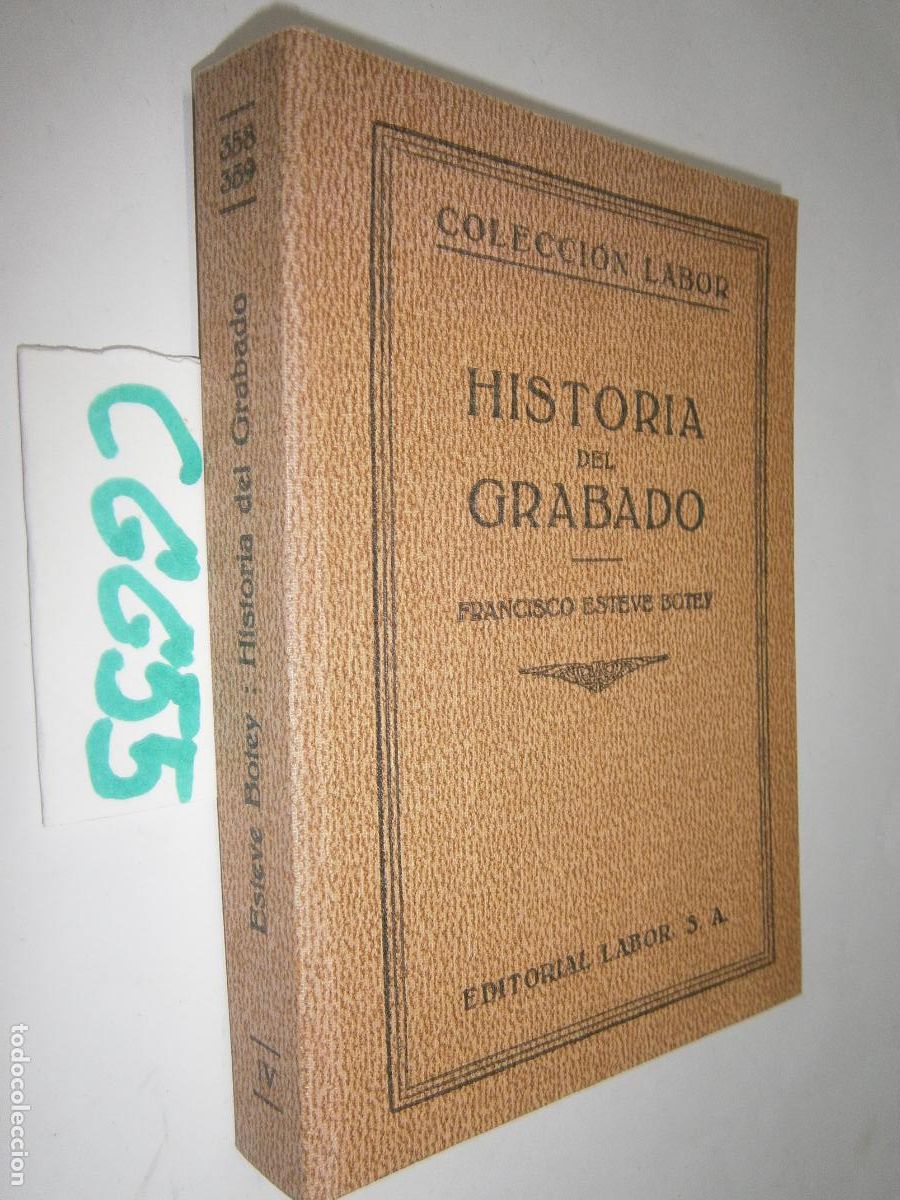 Libros de segunda mano: ANTIGUO LIBRO - HISTORIA DEL GRABADO - Foto 1