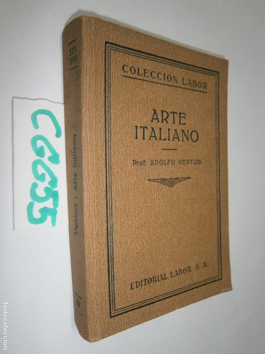 Libros de segunda mano: ANTIGUO LIBRO - ARTE ITALIANO - Foto 1