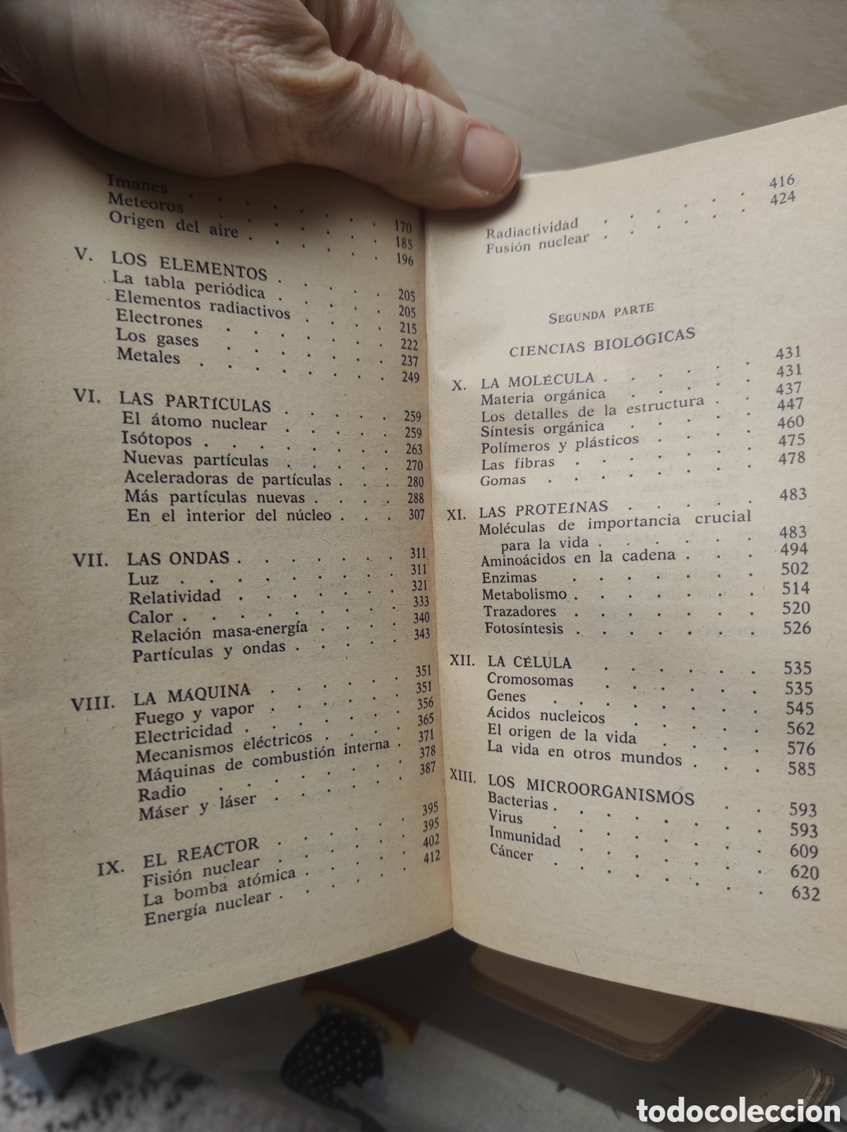 Libros de segunda mano: Isaac Asimov &rdquo;introducci&oacute;n a la Ciencia&rdquo; - Foto 6
