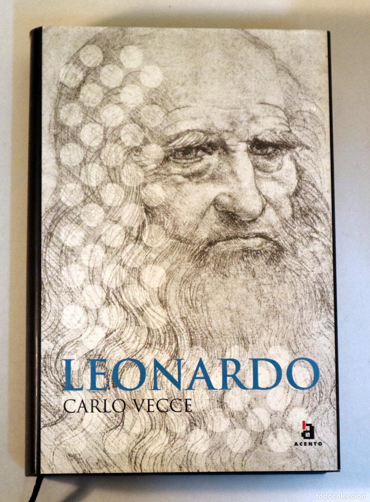Libros de segunda mano: VECCE, Carlo - LEONARDO - Madrid 2003 - Ilustrado - 1&ordf; edici&oacute;n en espa&ntilde;ol - Foto 1