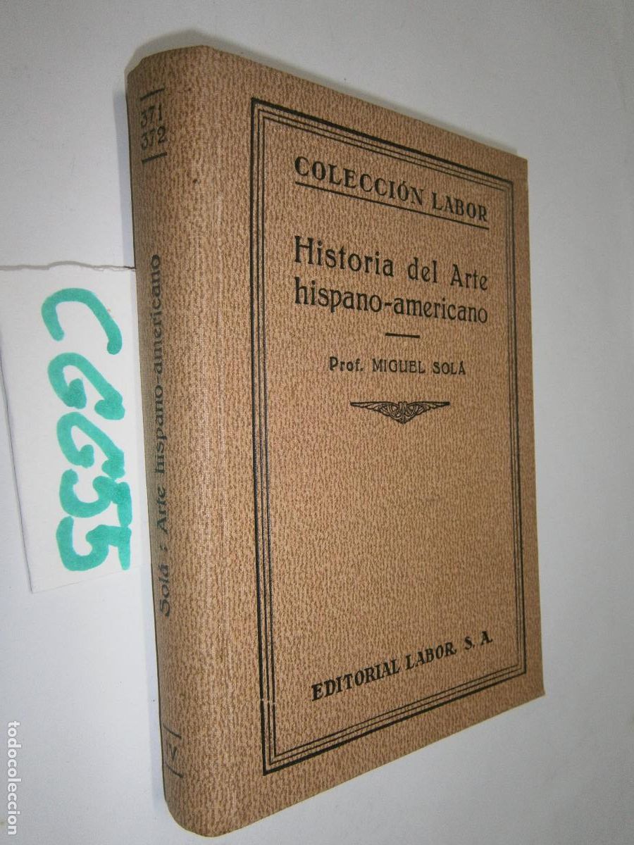 Libros de segunda mano: ANTIGUO LIBRO - HISTORIA DEL ARTE HISPANO-AMERICANO - Foto 1