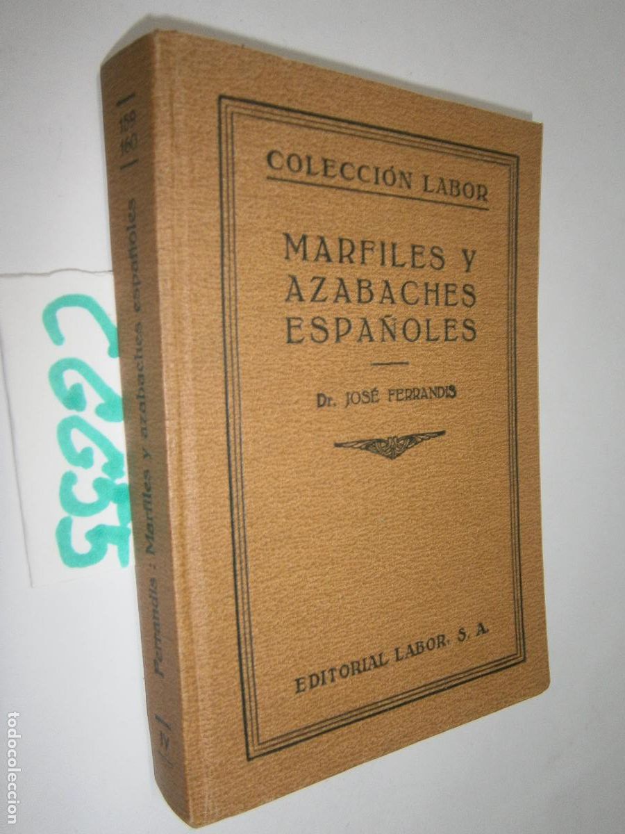Libros de segunda mano: ANTIGUO LIBRO - MARFILES Y AZABACHES ESPA&Ntilde;OLES - Foto 1