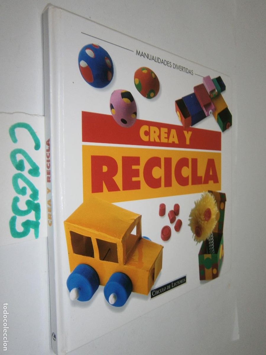 Libros de segunda mano: MANUALIDADES DIVERTIDAS - CREA Y RECICLA - Foto 1