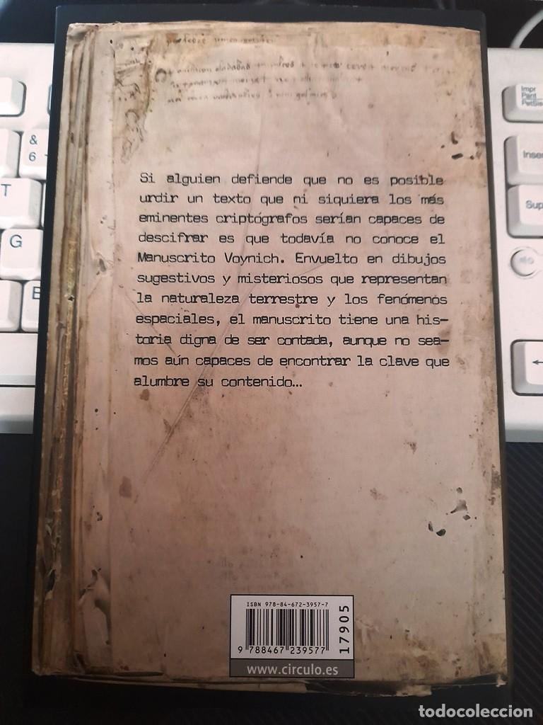 Libros de segunda mano: El Manuscrito Voynich Marcelo Dos Santos - Foto 2