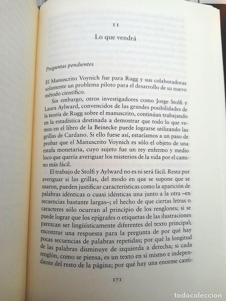 Libros de segunda mano: El Manuscrito Voynich Marcelo Dos Santos - Foto 5