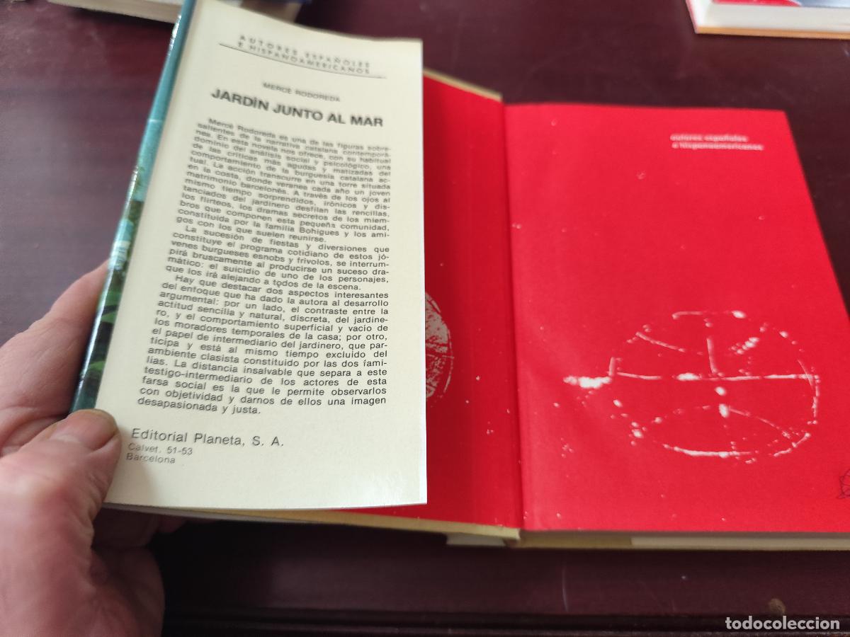 Libros de segunda mano: JARDIN JUNTO AL MAR / MERCE RODOREDA / CJA 445 / PRIMERA EDICION / PLANETA / - Foto 5