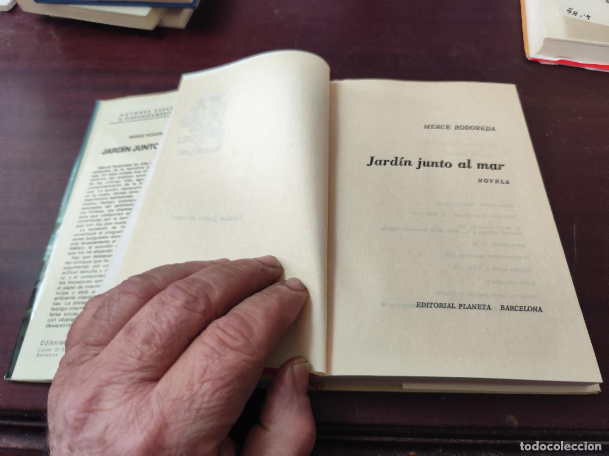 Libros de segunda mano: JARDIN JUNTO AL MAR / MERCE RODOREDA / CJA 445 / PRIMERA EDICION / PLANETA / - Foto 7