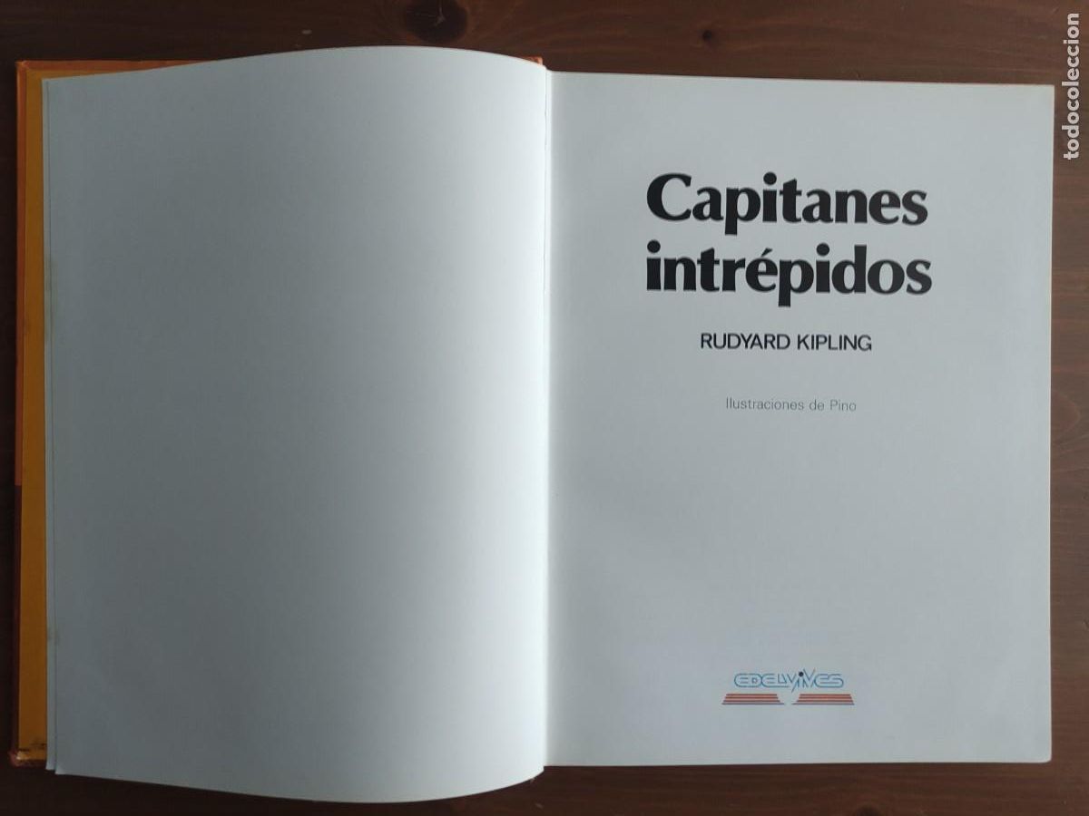 Libros de segunda mano: CAPITANES INTREPIDOS. EDELVIVES. RUDYARD KIPLING - Foto 4
