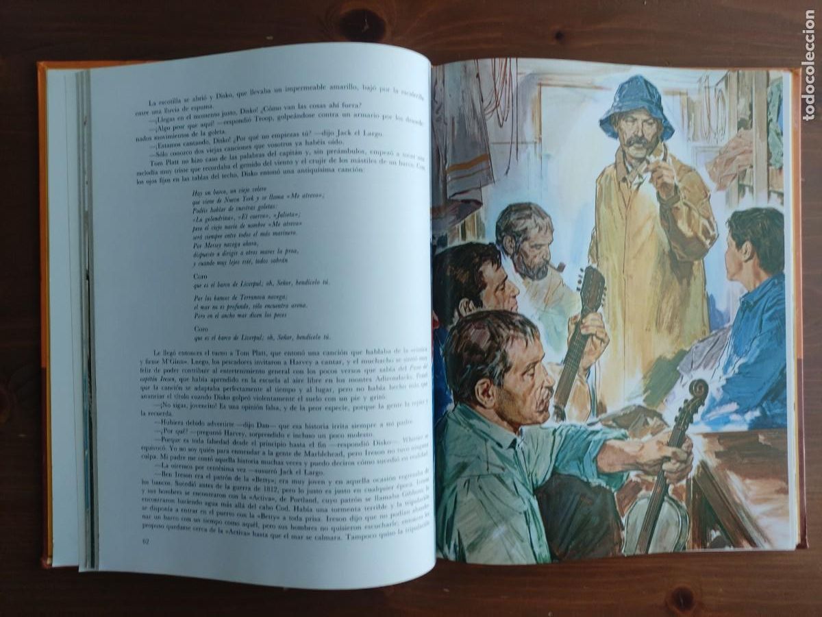 Libros de segunda mano: CAPITANES INTREPIDOS. EDELVIVES. RUDYARD KIPLING - Foto 5